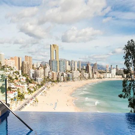 Luxury Apartment With Private Hot Tub By Poniente Beach 베니돔 외부 사진